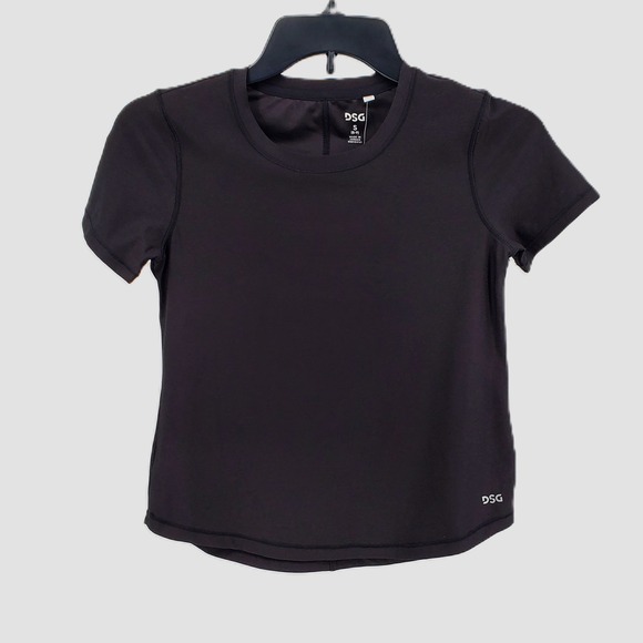 DSG Other - DSG Girls‎ Size S 8-9 Movement Tee Pure Black Short Sleeve Athletic Shirt New